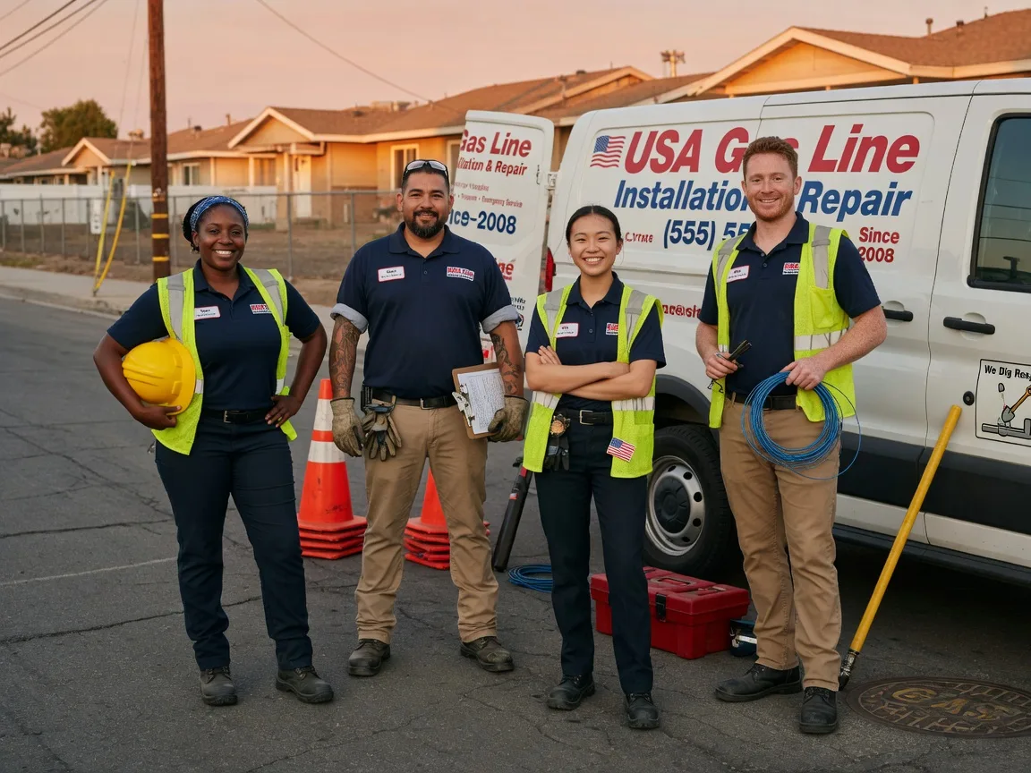 Gas Line Installation company in Yuma, TN
